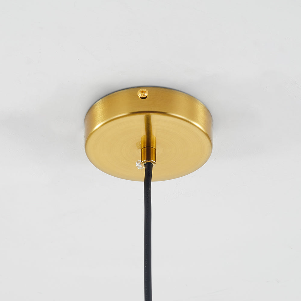 Elegancka i ciepła szklana lampa wisząca – styl i wyrafinowanie