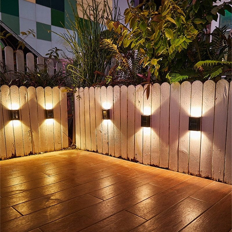Solárna nástenná lampa – Automatické osvetlenie pre exteriér