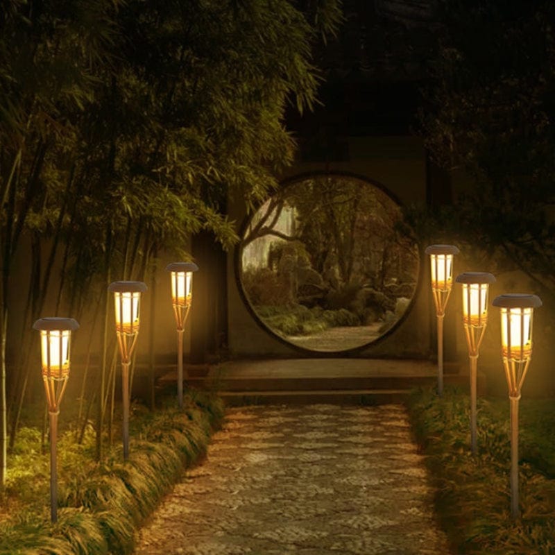 Solárna Tiki lampa - Osvetlite svoje večery so štýlom