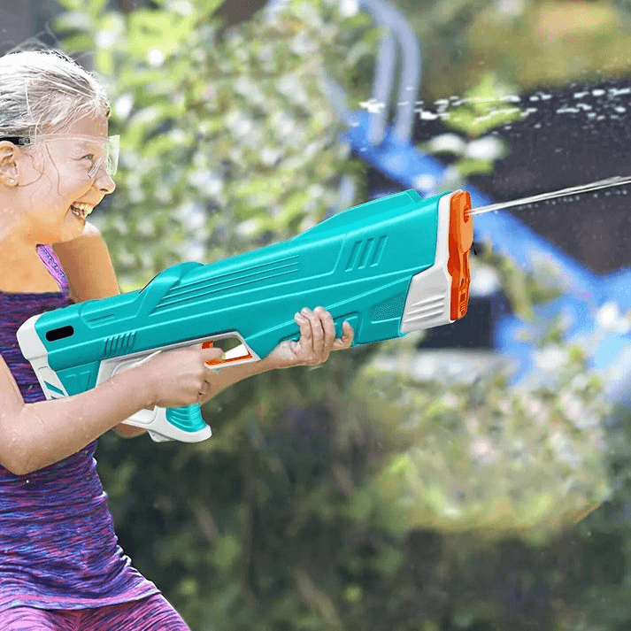 Elektrisch waterpistool - automatisch opladen en krachtig spuiten