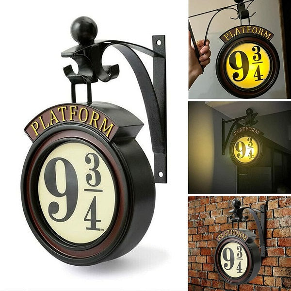 Nástenná dekoratívna lampa – čarodejnícky vesmír a vintage štýl