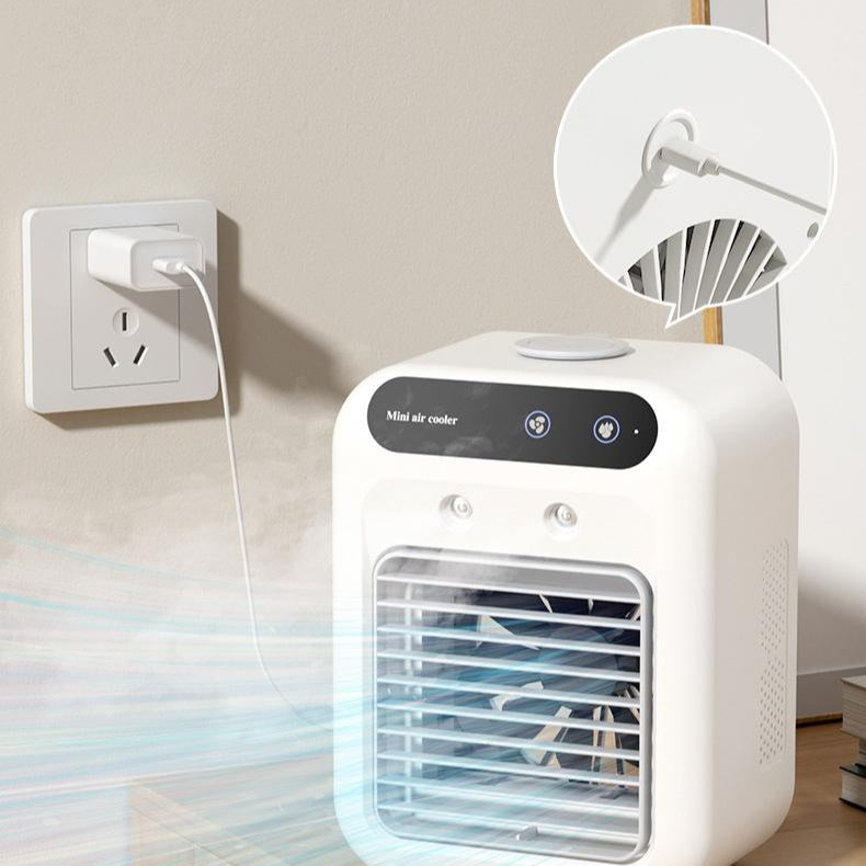 Ventilatore Raffreddatore d'Aria Portatile – Design Mini e Comfort Termico