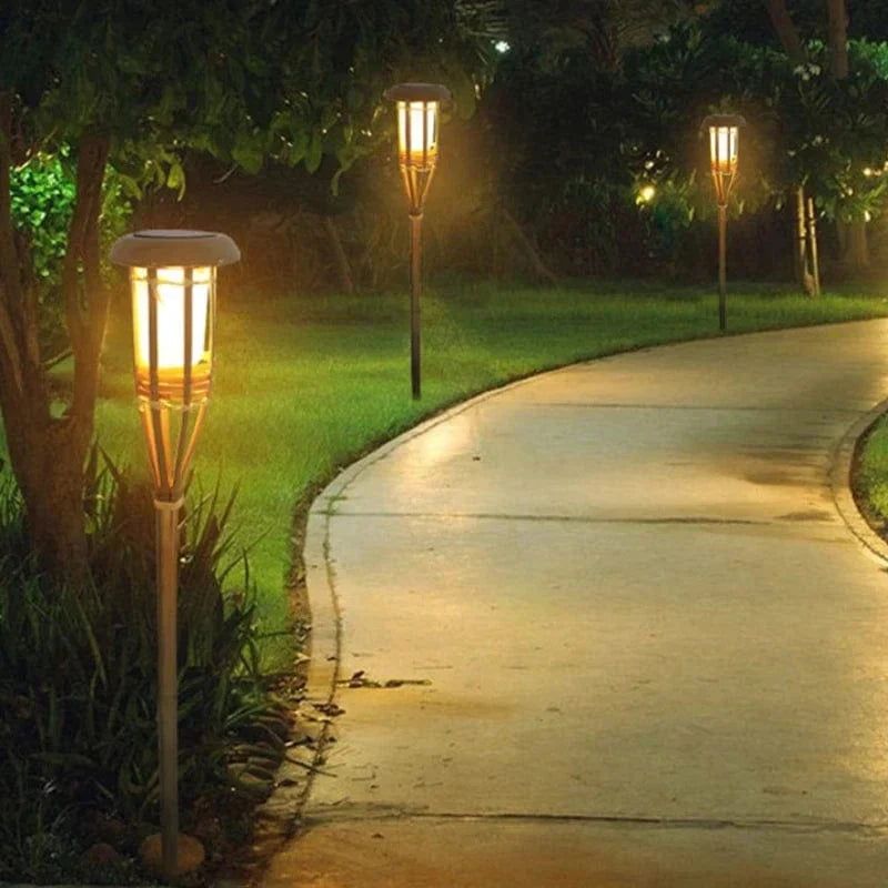 Solárna Tiki lampa - Osvetlite svoje večery so štýlom