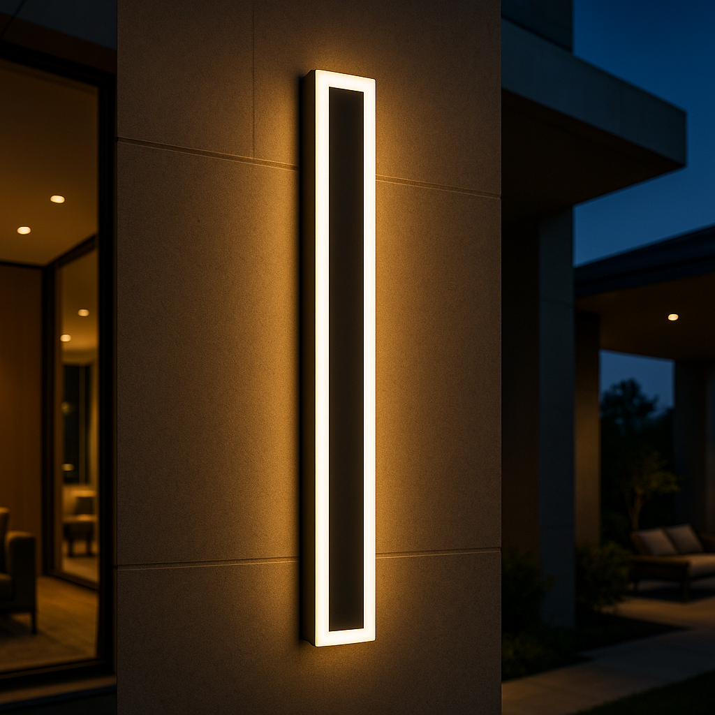 Modern Outdoor Wall Light – Ideal For Garden Or Facade