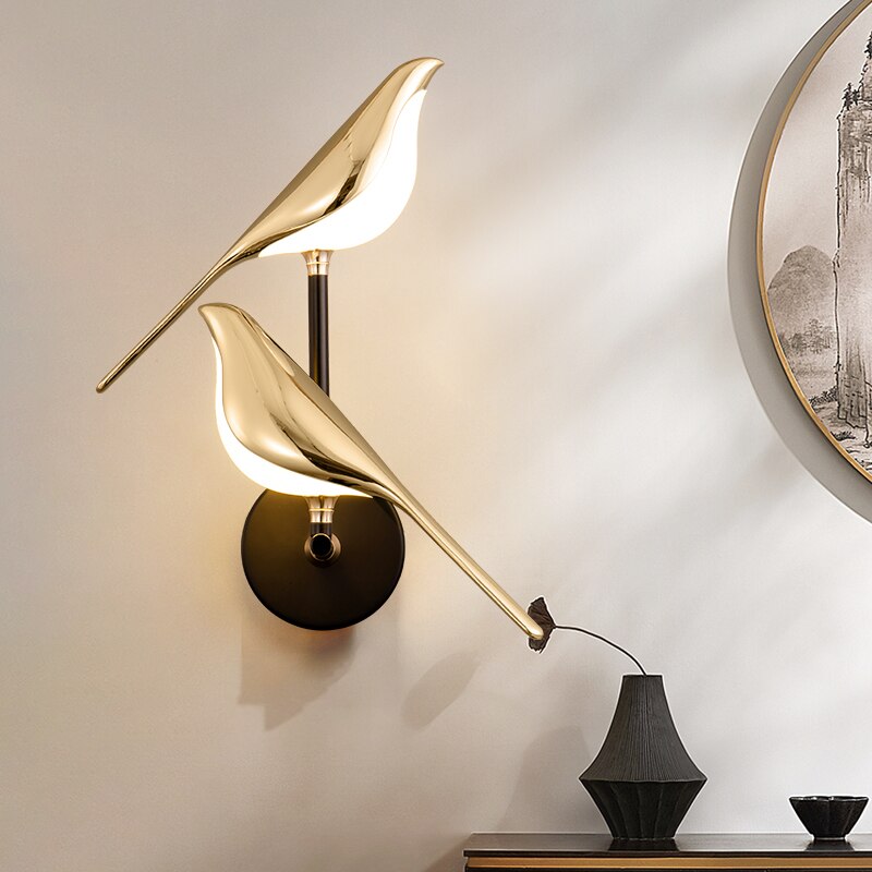 Wall Lamp Bird – Delicate and Bright Decoration