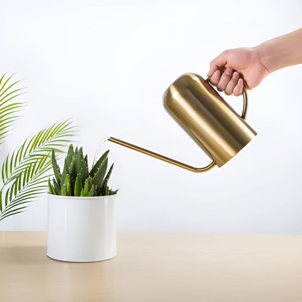 Vannkanne med lang tut på 1,5 liter - praktisk kapasitet og skånsom vanning