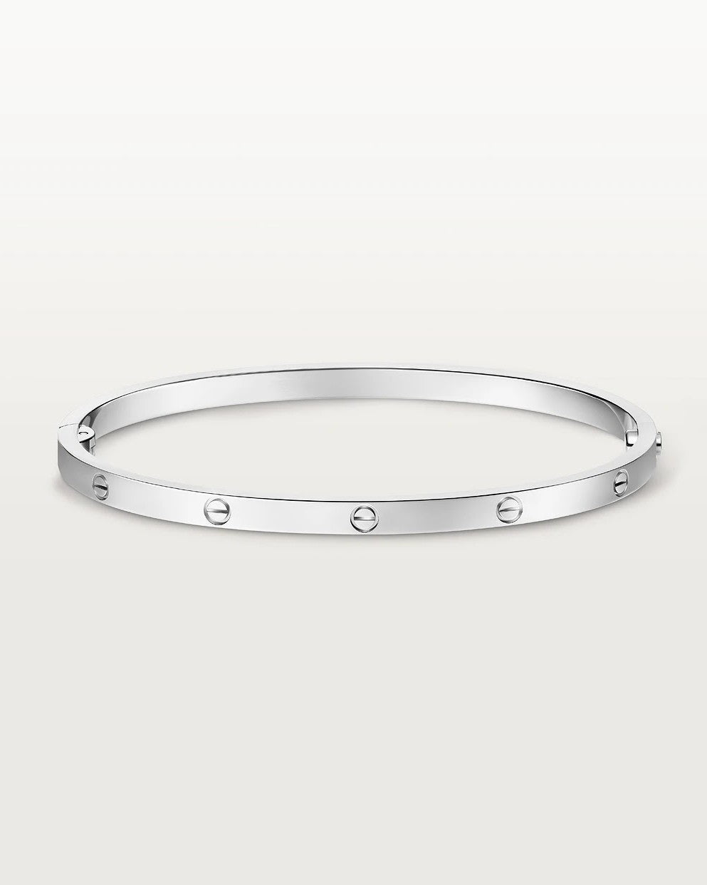 Bracciale Rigido – Finitura Argento e Stile Raffinato