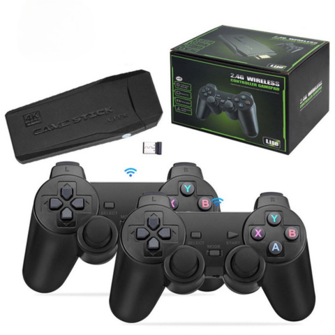 Retro Herná Konzola – 4K Zážitok a Dvojitý Joystick