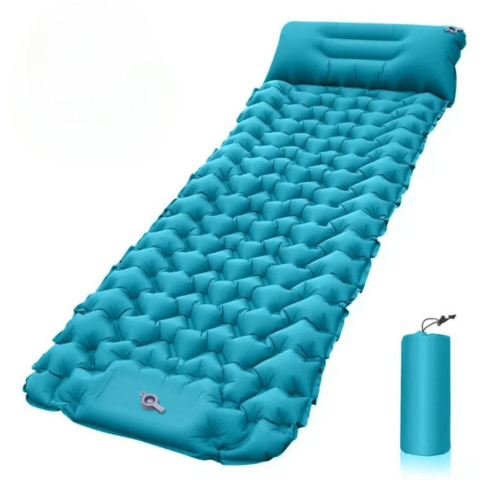 Inflatabilní Kempingová Matrace – S Integrovanou Pumpou A Optimálním Komfortem