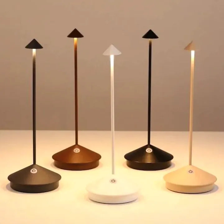 Lámpara de Mesa LED – Sin Cable y Recargable