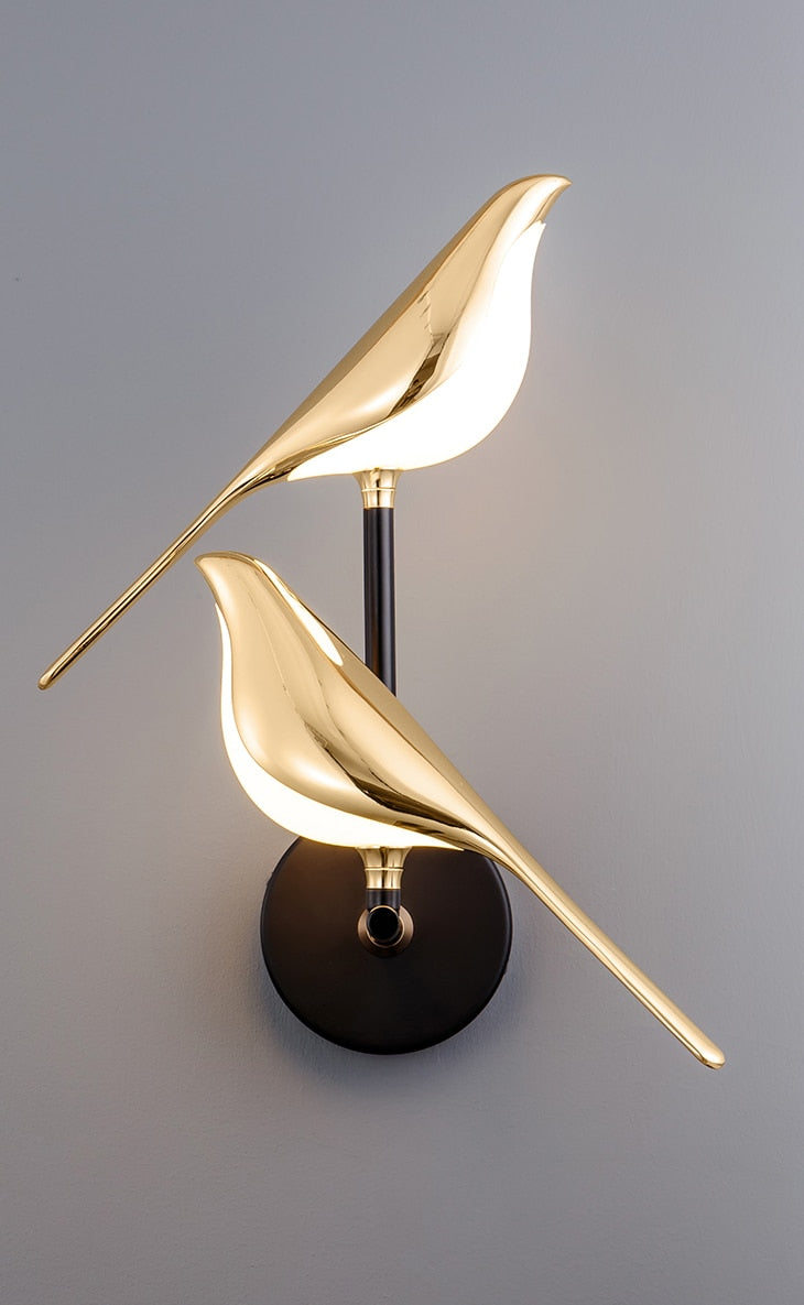 Wall Lamp Bird – Delicate and Bright Decoration