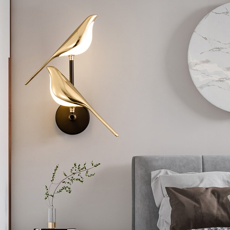 Wall Lamp Bird – Delicate and Bright Decoration