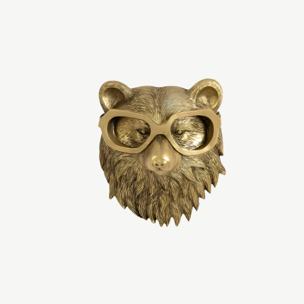 Διακοσμητικός χρυσός γάντζος τοίχου - Διακριτική κομψότητα & γυαλιστερό φινίρισμα