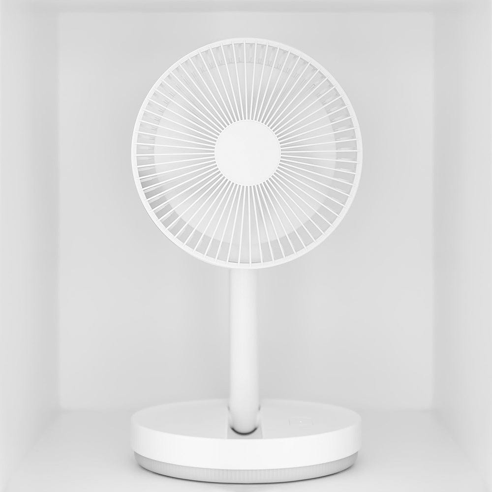 Draagbare telescopische ventilator met ingebouwde batterij