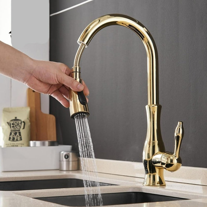 Torneira de Cozinha Retrátil – Ganho de Espaço e Flexibilidade