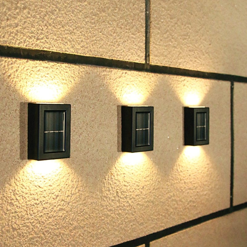 Solárna nástenná lampa – Automatické osvetlenie pre exteriér