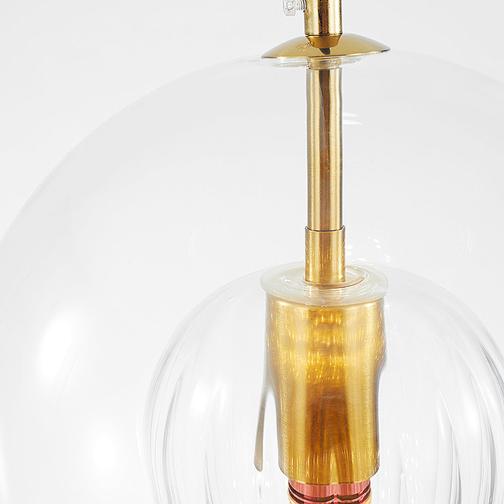 Elegancka i ciepła szklana lampa wisząca – styl i wyrafinowanie 