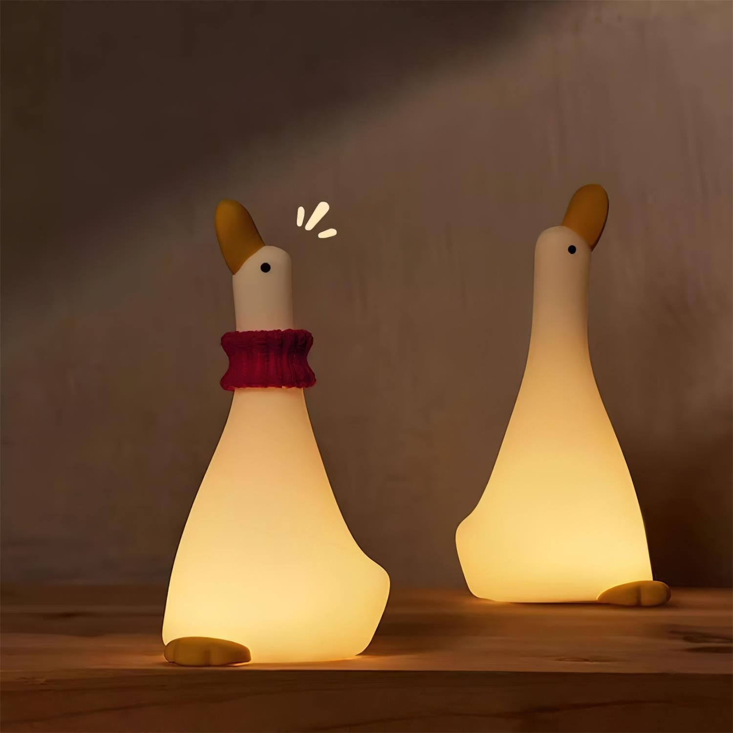 Luz de presença do ganso encantado - Luz tátil e design suave