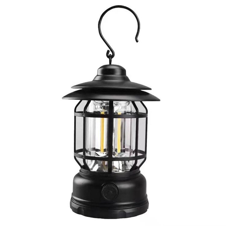 Lampe De Camping Rétro LED – Style Vintage Et Praticité