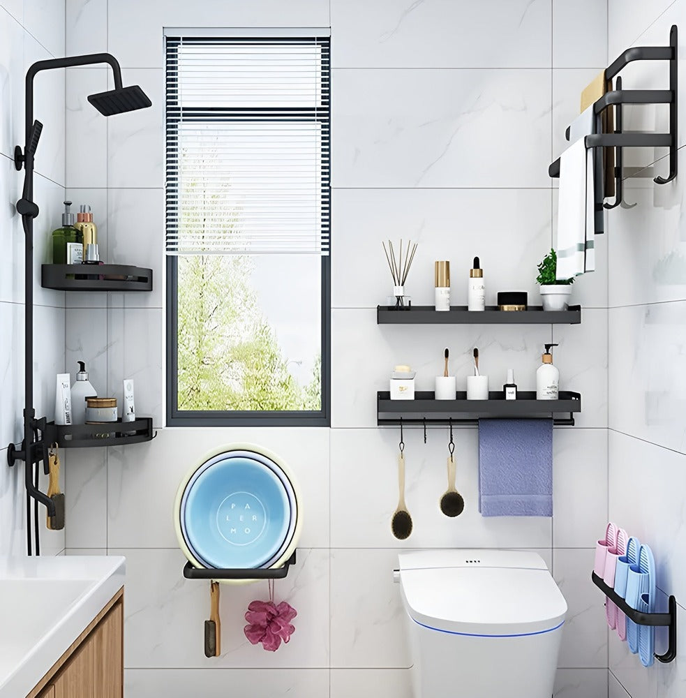 Design handdoekrek voor aan de muur - Moderne elegantie en ruimtebesparend ontwerp