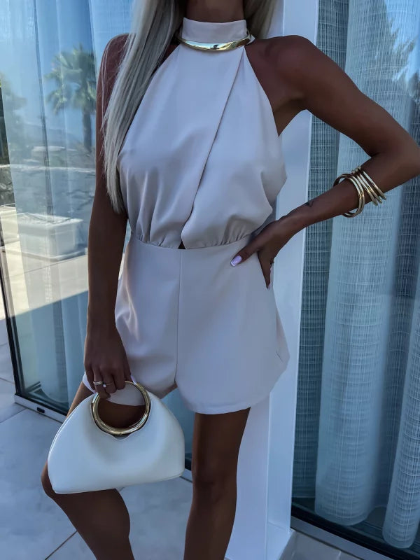 Dorcas | Korte Elegante Jumpsuit – Gedurfde En Verfijnde Stijl 