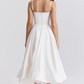 Lory | Abito Midi Spalline – Glamour Classico E Leggerezza 