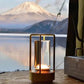 Tischlampe mit Akku – Gedämpftes Licht und zeitloser Stil 