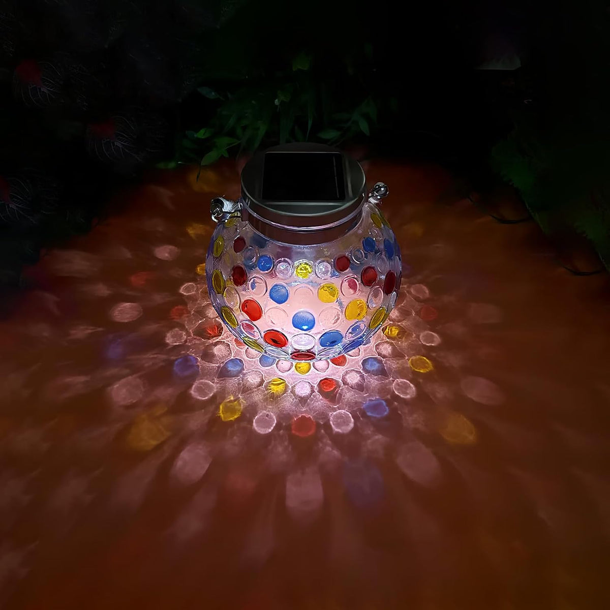 Solární Lampa Venku — Elegance ze Skla 