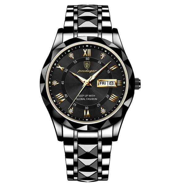 Gildas Luxe Waterdicht Herenhorloge - Verlichte Functie & Tijdloze Stijl
