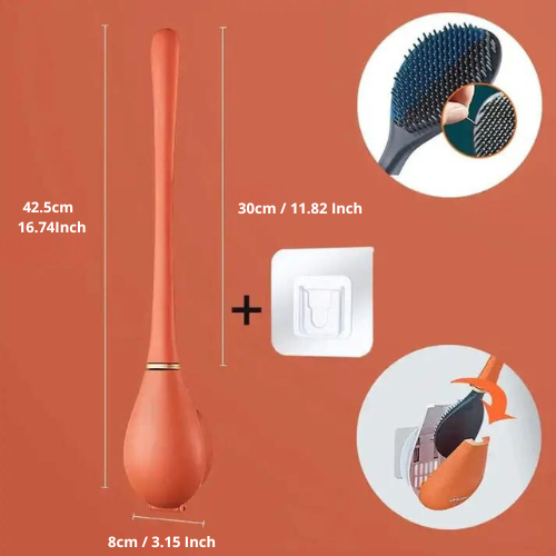 SmartBrush - elegancki i higieniczny silikonowy pędzel WC