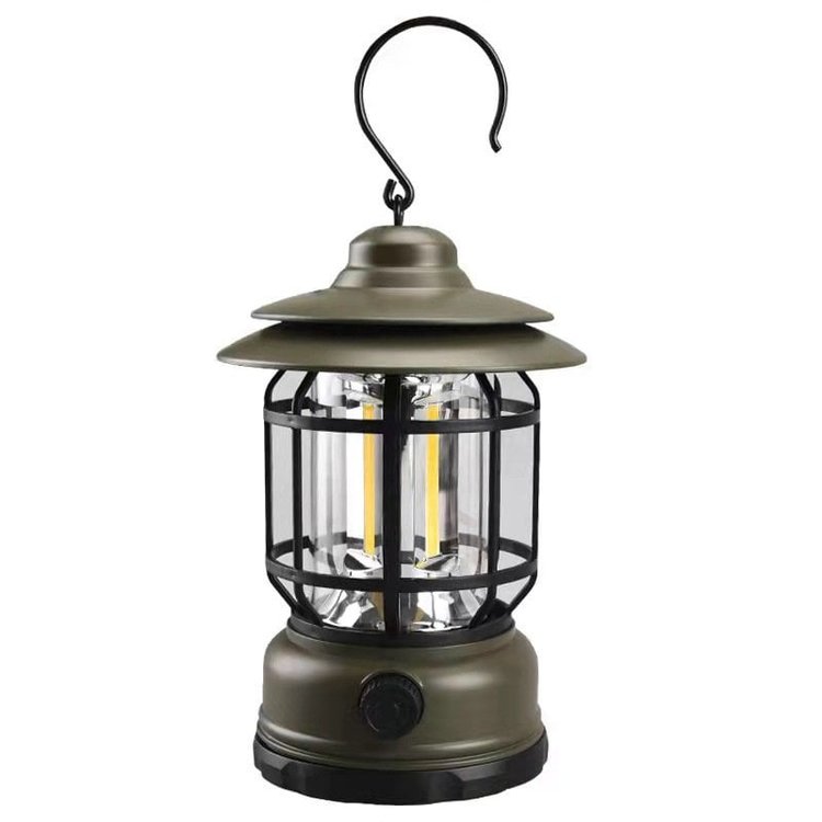 Lampe De Camping Rétro LED – Style Vintage Et Praticité