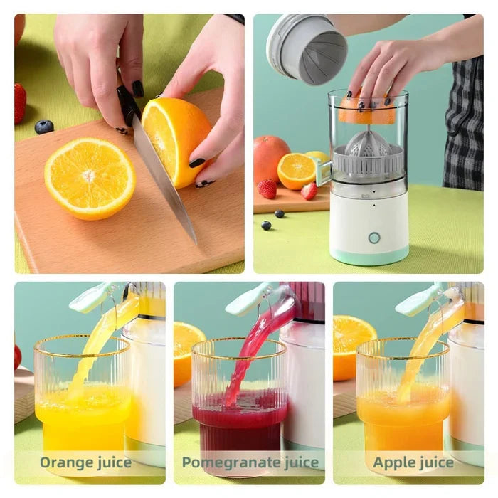 Extractor Portátil: Jugo Fresco para Llevar 