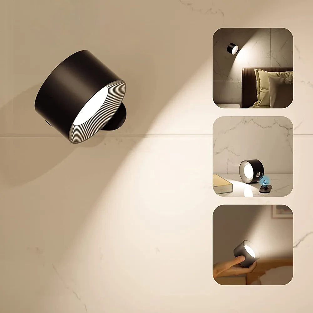 Wiederaufladbare Wandlampe – Licht, wo Sie es brauchen 