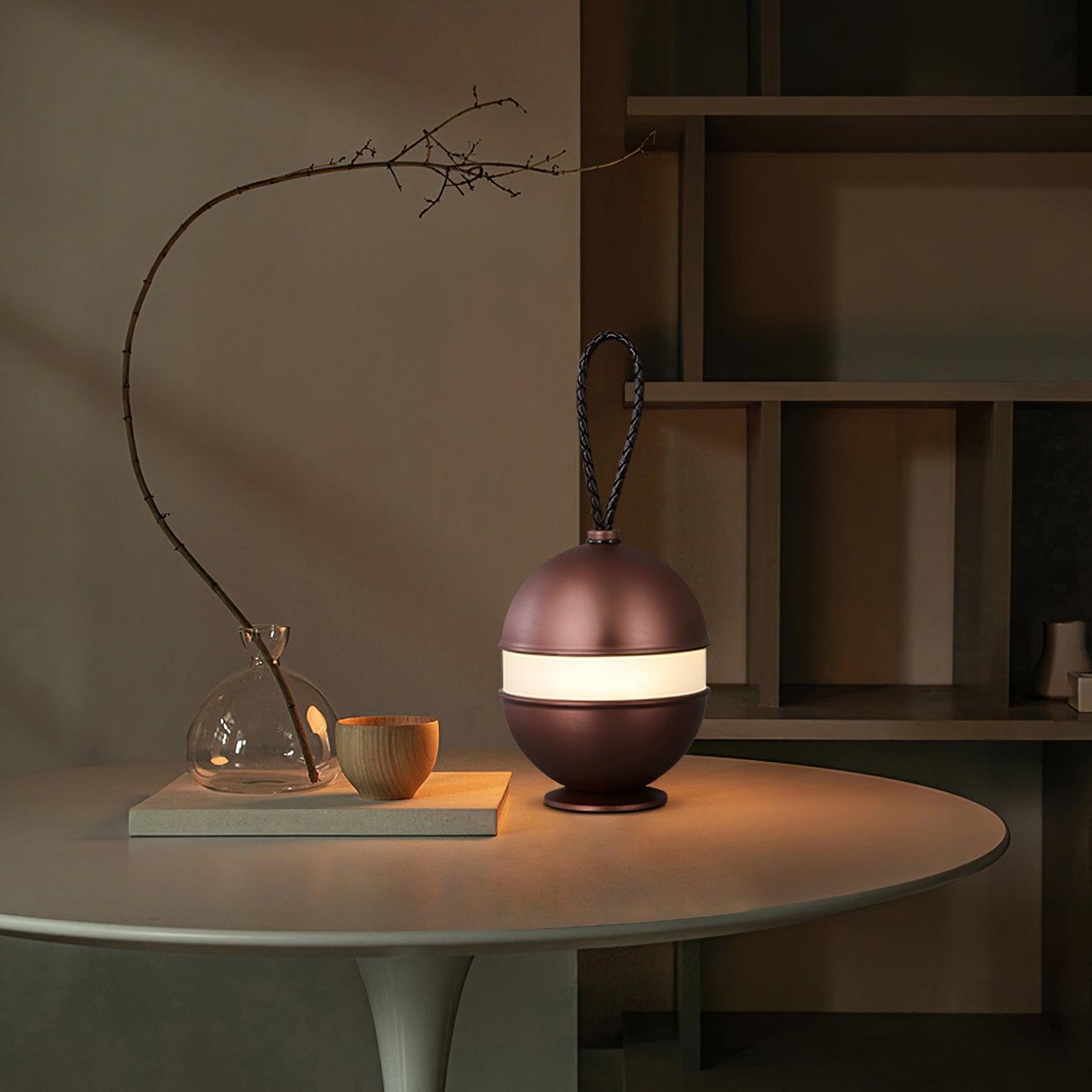 Lámpara Esfera Recargable - Diseño chic y luz relajante