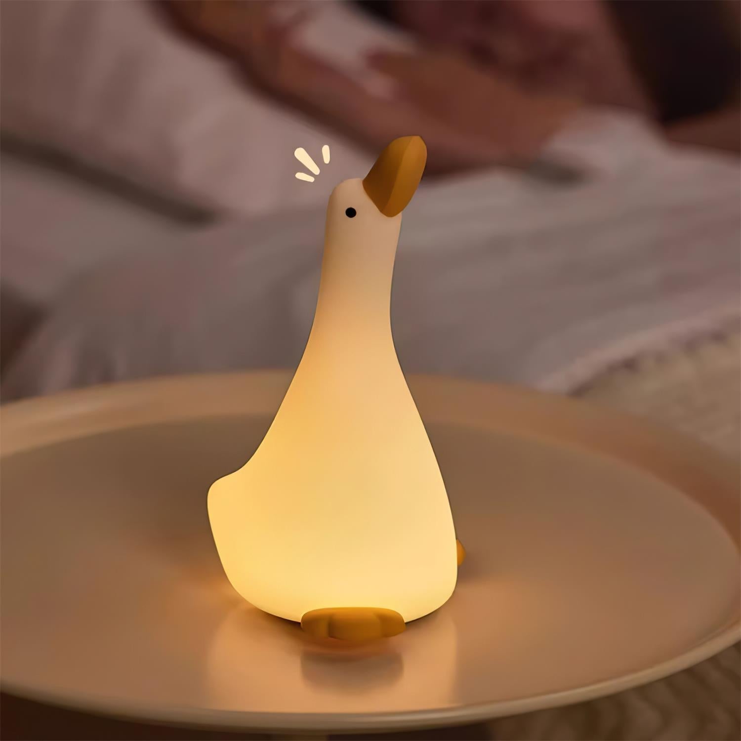Luz de presença do ganso encantado - Luz tátil e design suave