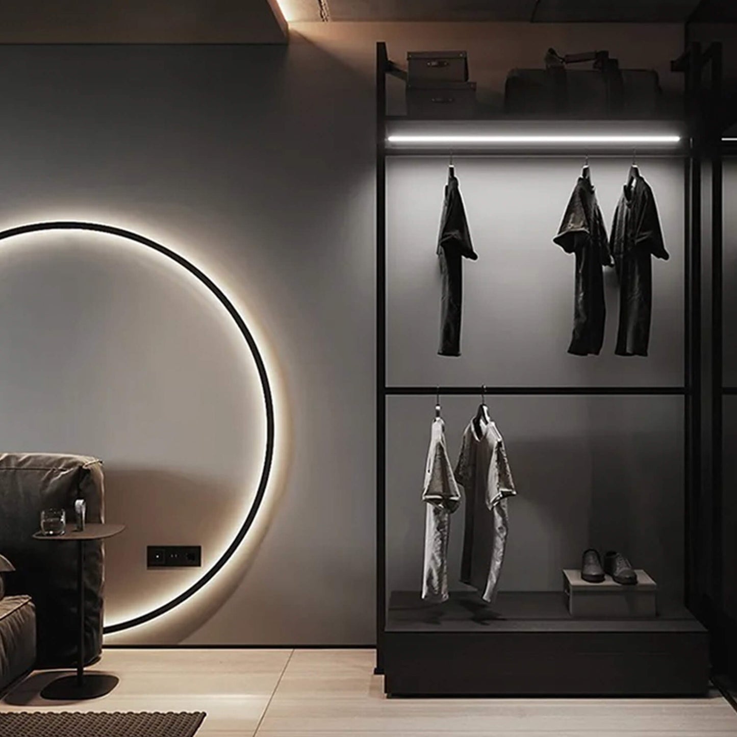 Væglampe Halo – Elegance og Modernitet 