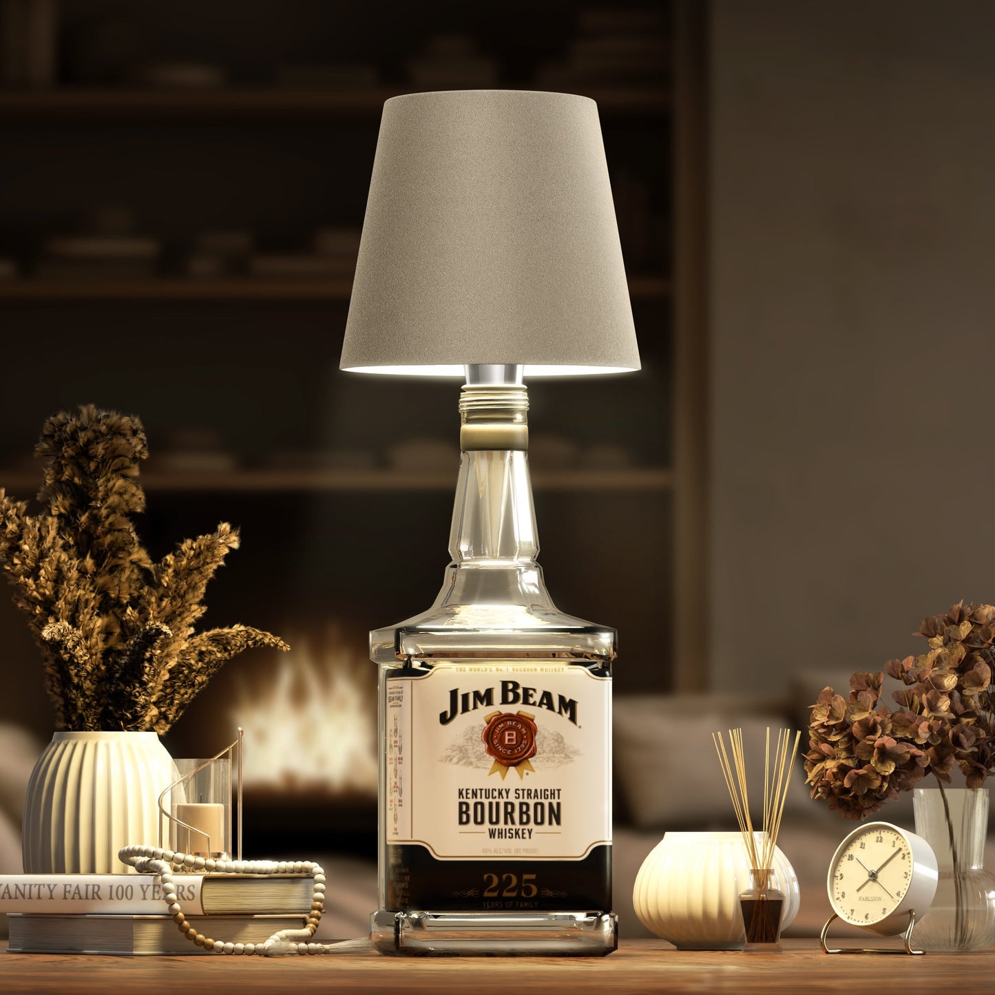 Nabíjecí LED lampa – Přeměňte své lahve na svítidla 