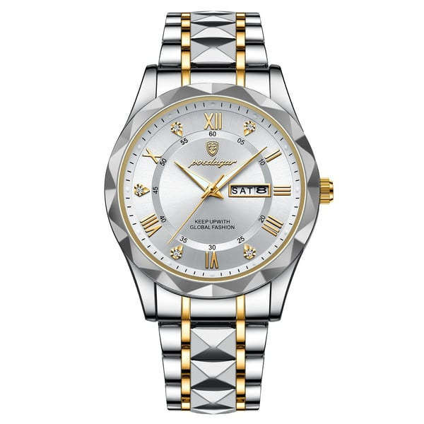 Gildas Luxe Waterdicht Herenhorloge - Verlichte Functie & Tijdloze Stijl