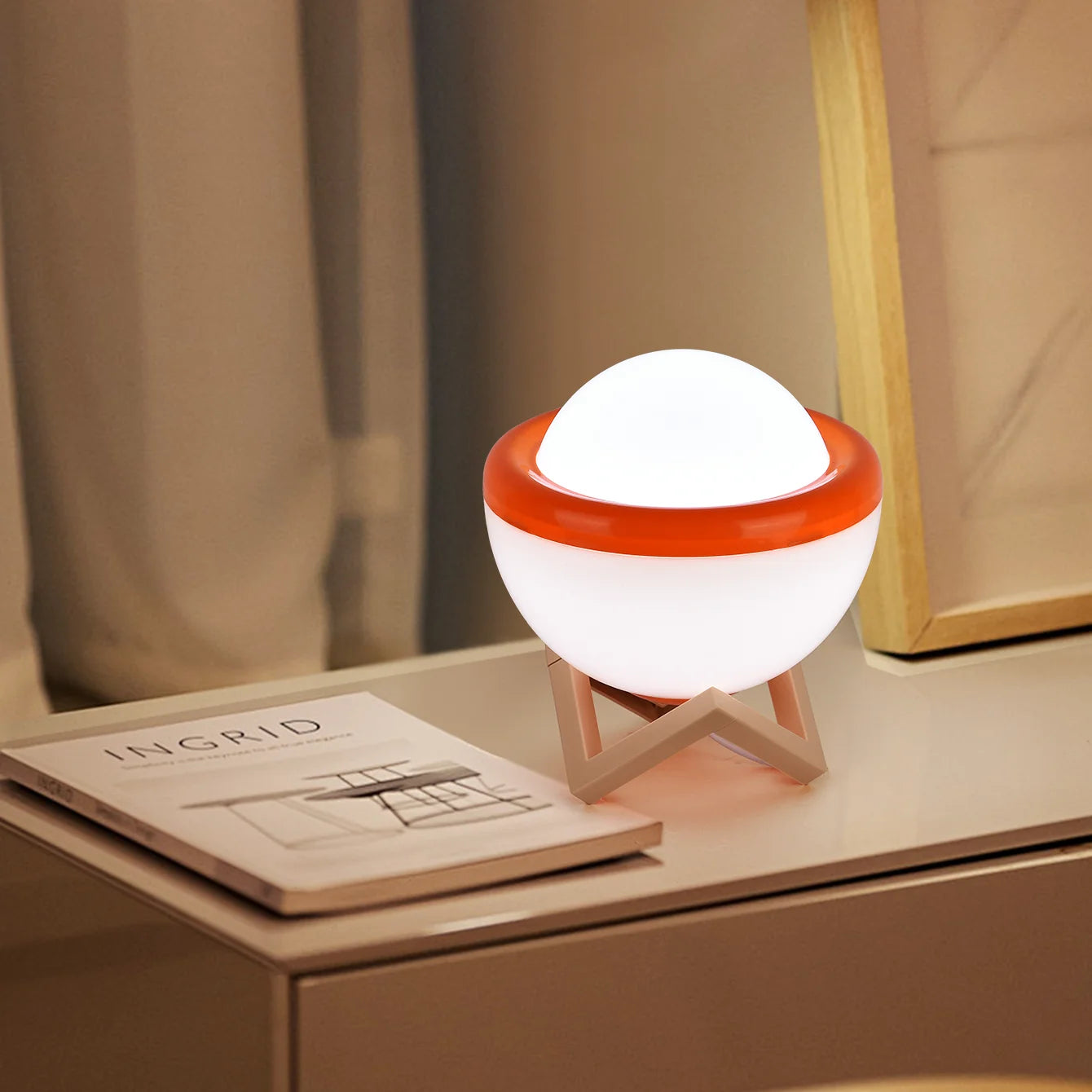 Natlampe i klassisk stil – elegance og blød lys 