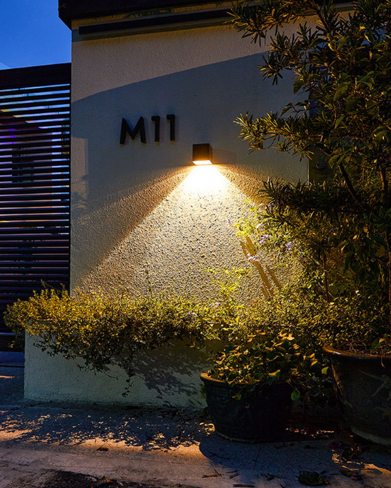 IP65 Lampă solară de perete pentru exterior - iluminat durabil, ecologic