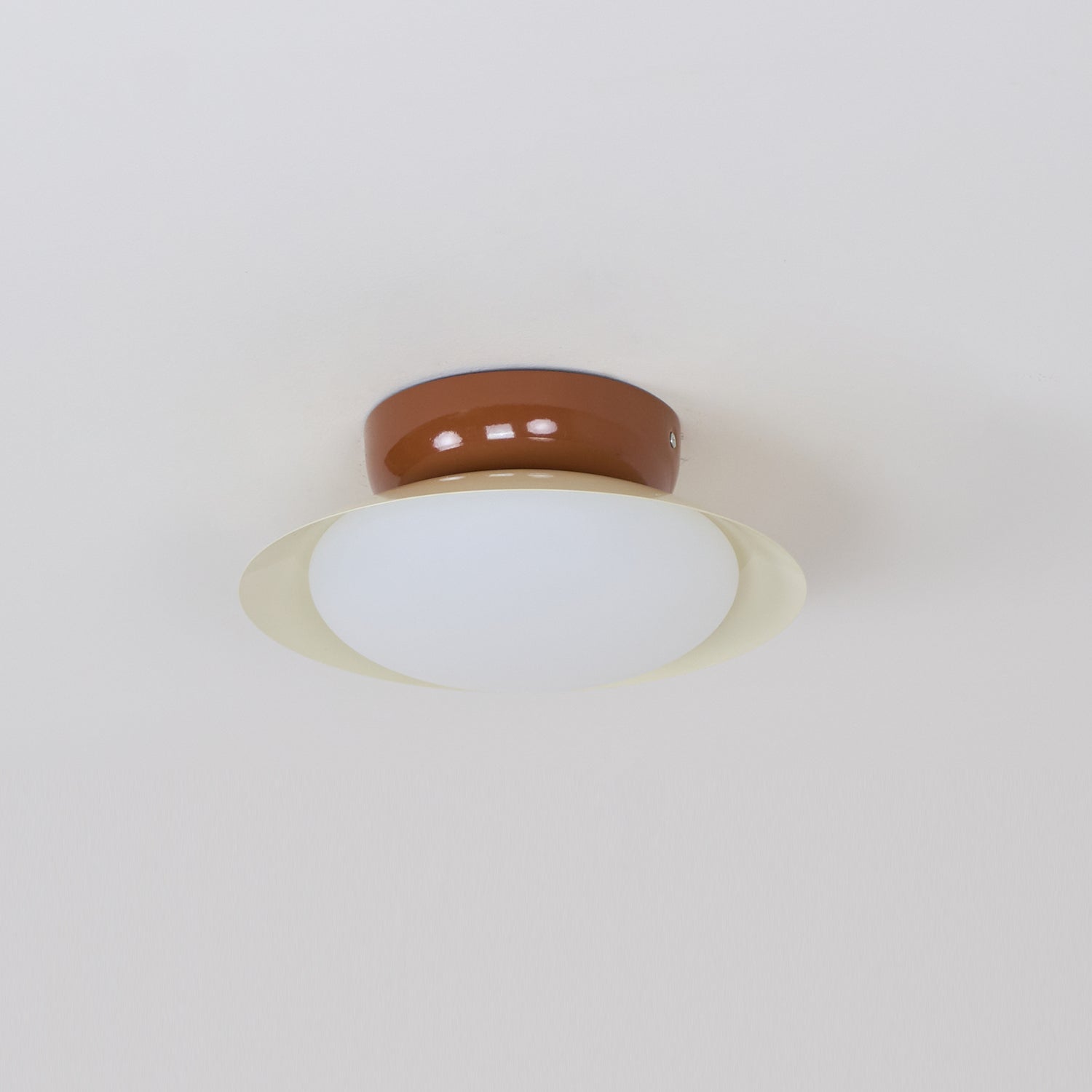 LED Ronde Plafondlamp - Natuurlijke Gloed & Discrete Elegantie