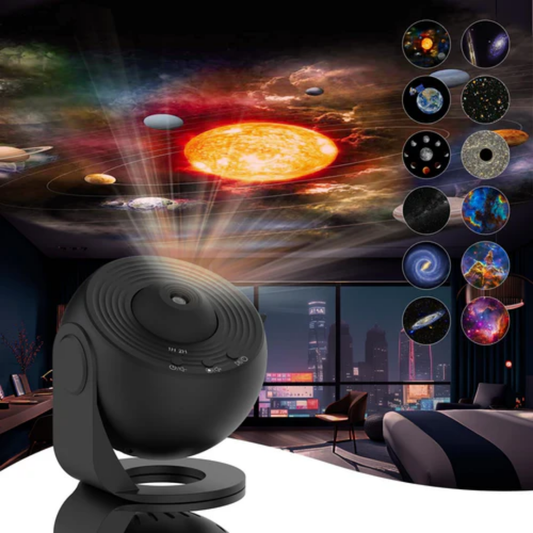 Lámpara Proyector Rotativa – 360° De Ensueño Estelar En Casa 