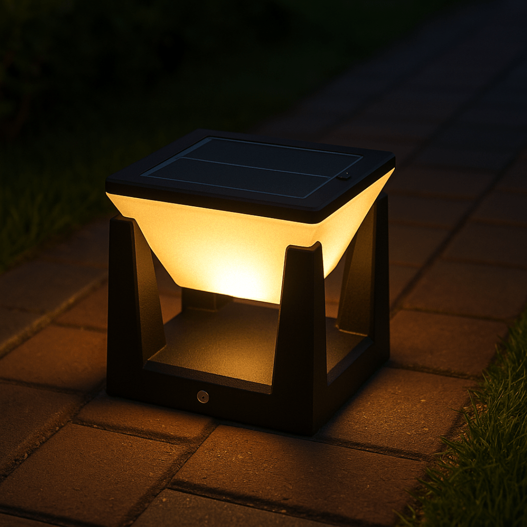 Lâmpada solar para exterior