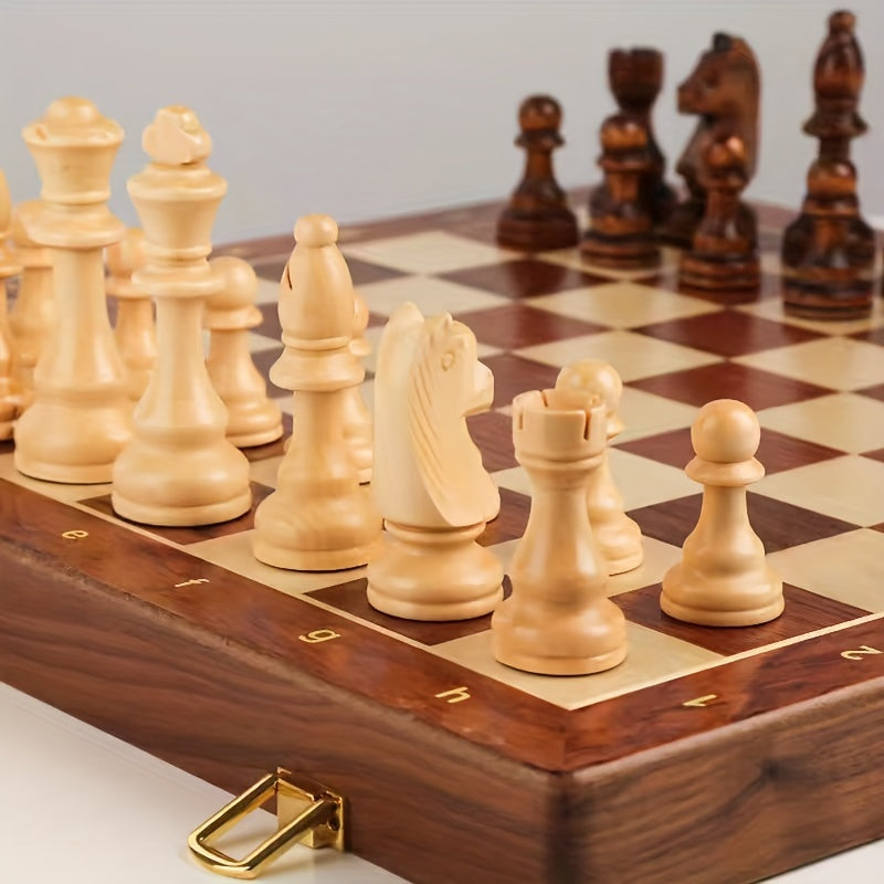 High-End-Schachspiel - Klassisches Design & Top-Qualität