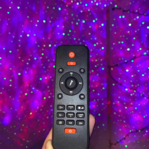 Projetor de luz Galaxy - Decoração iluminadora e calmante