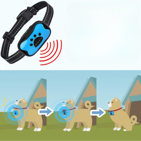 Collier Anti-Aboiement Pour Chien — Dressage Doux Et Efficace