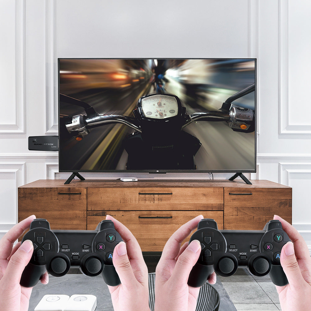 Consolă de jocuri retro – Experiență 4K și joystick dublu 