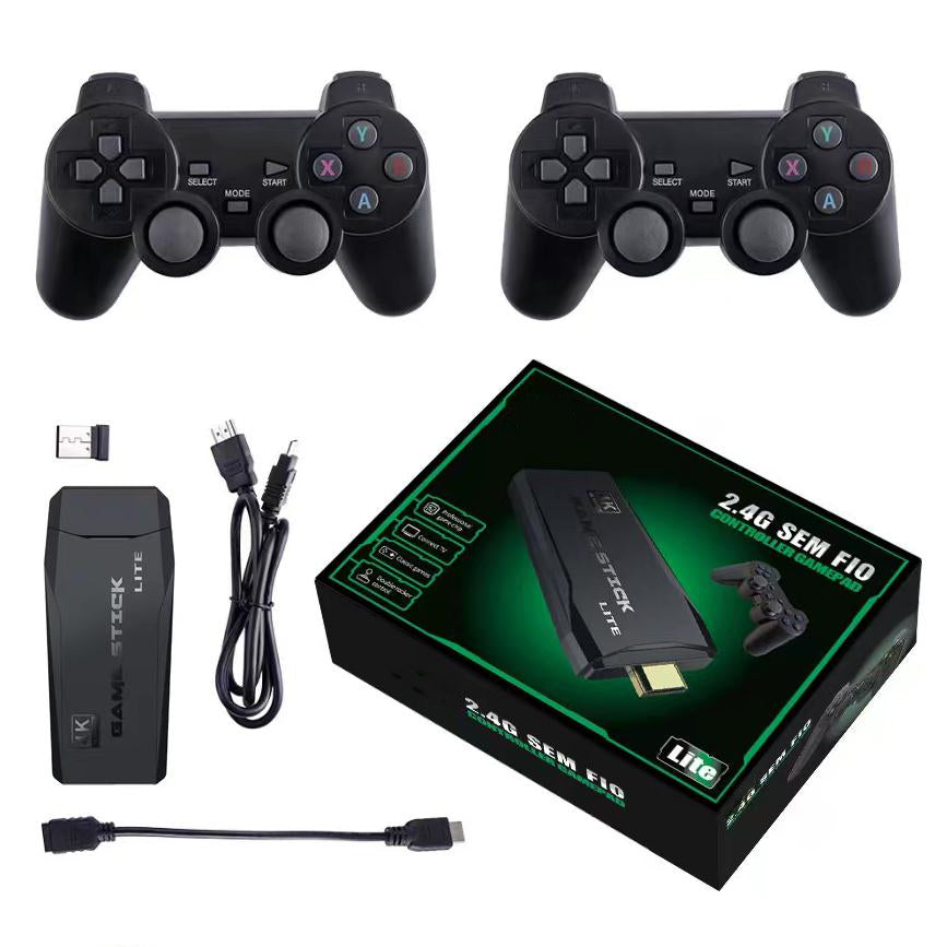 Consolă de jocuri retro – Experiență 4K și joystick dublu 