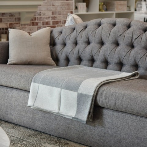 Rutet plaid – moderne eleganse og koselig komfort 