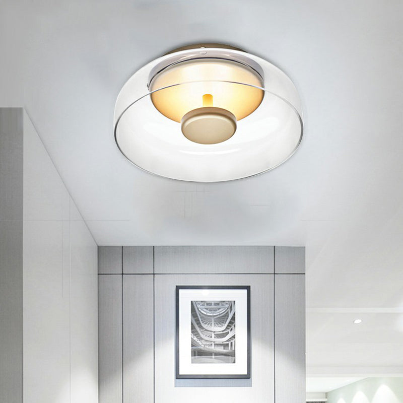 Taklampe LED i Glass – Elegant og Moderne Belysning 
